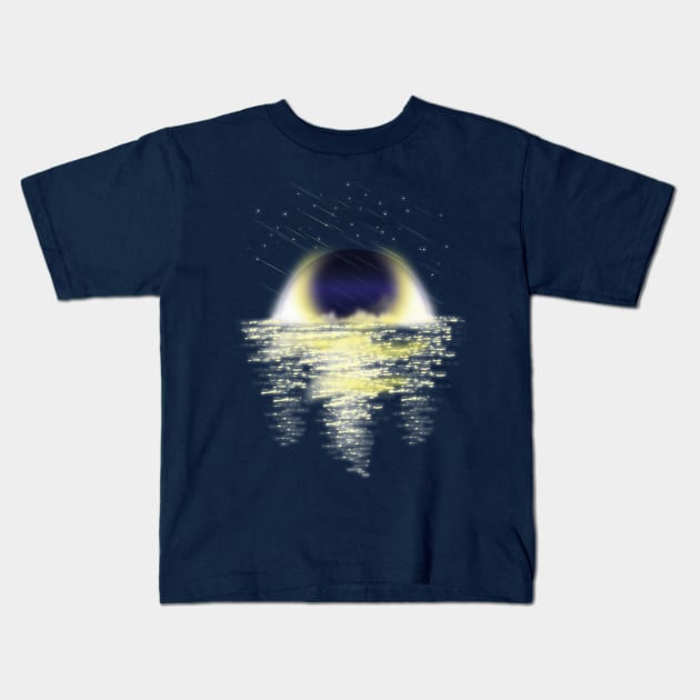 Moonlight Kids T-Shirt by berwies